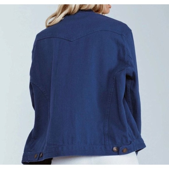 Princess Polly Western Denim Jacket NWT - Picture 3 of 10